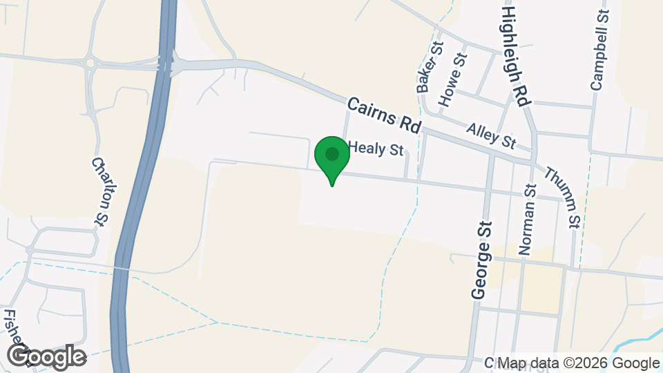 Map of Aquatic Centre Gordonvale