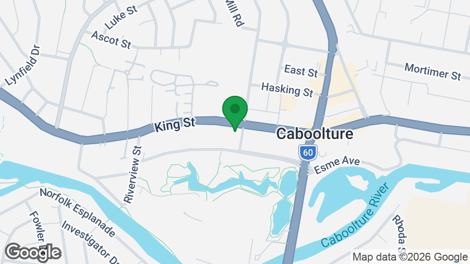 Map of Hiya Health Caboolture