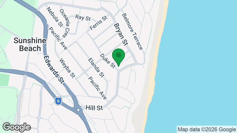 Map of Noosa Flow Sunshine Beach