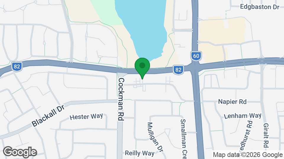 Map of Awaken Pilates and Yoga Greenwood
