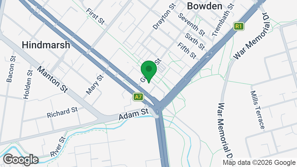 Map of Hindmarsh
