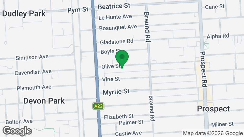 Map of Studio Spring Prospect