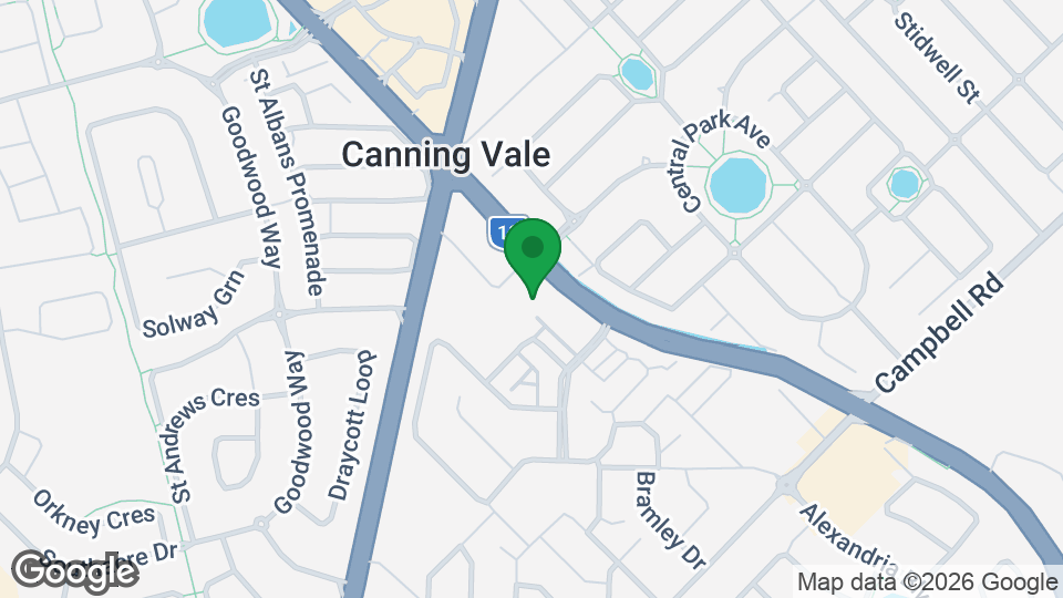 Map of BFT Canning Vale