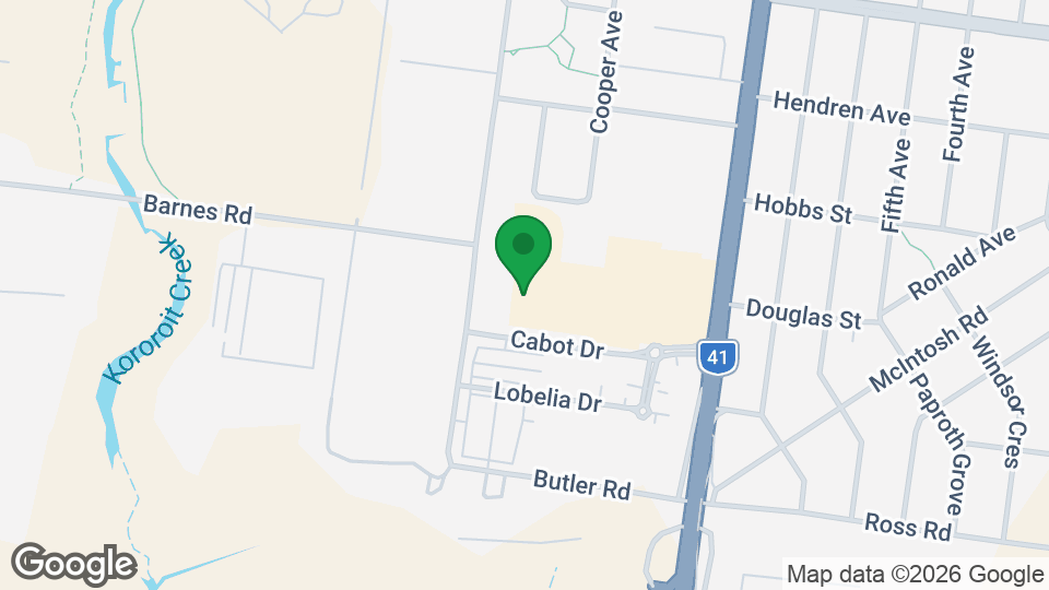 Map of BFT Altona North