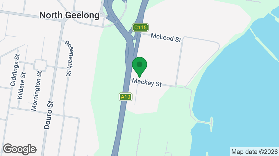 Map of BFT Geelong North