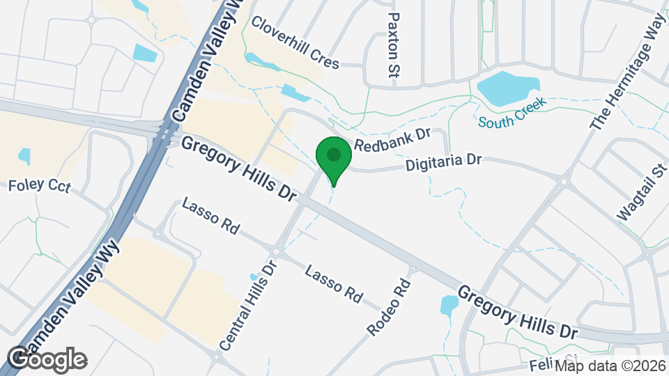 Map of BFT Gledswood Hills