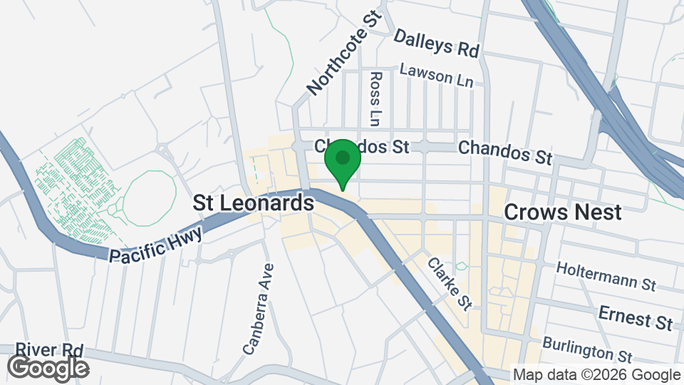 Map of BFT St Leonards