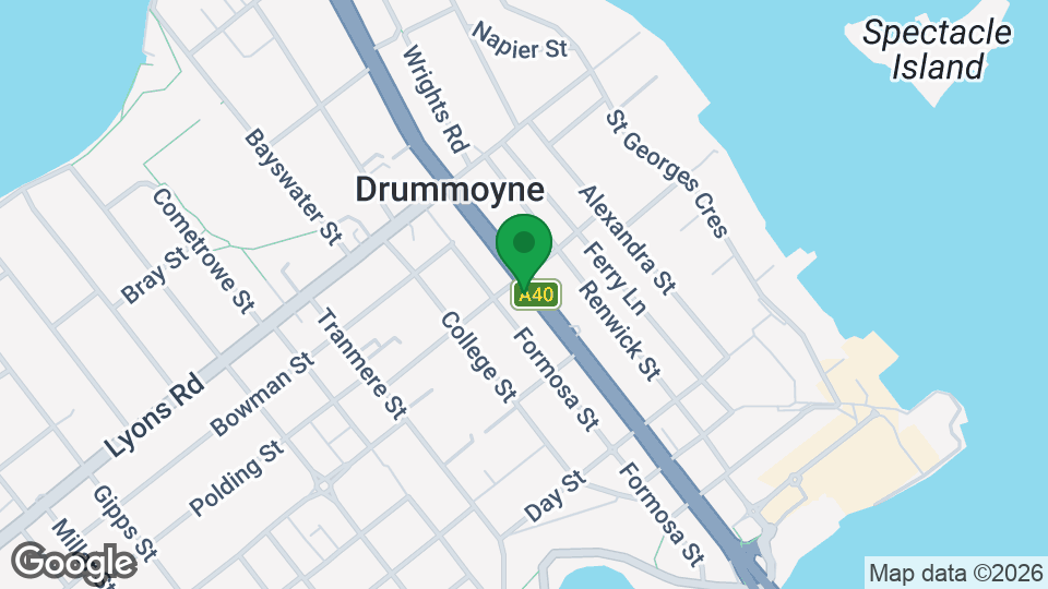 Map of Fitstop Drummoyne