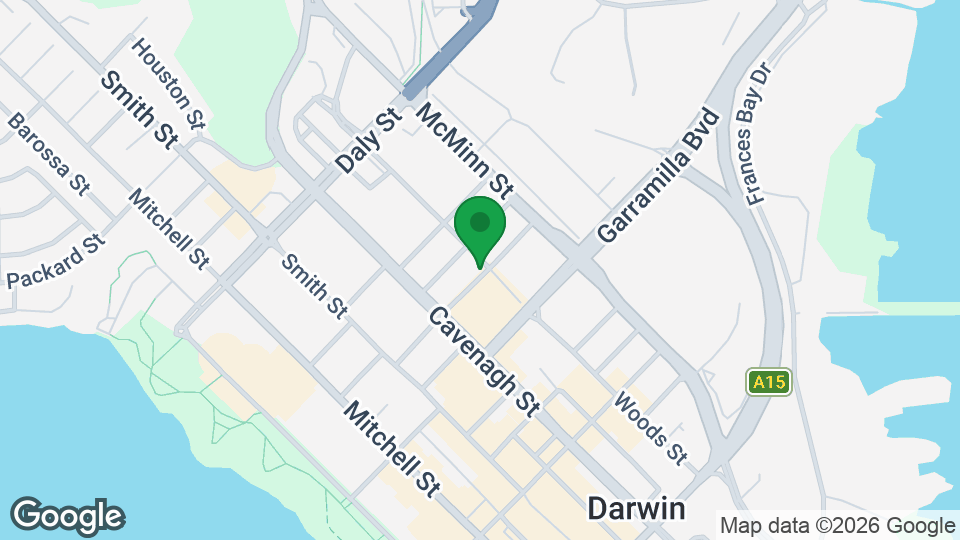 Map of Fitstop Darwin
