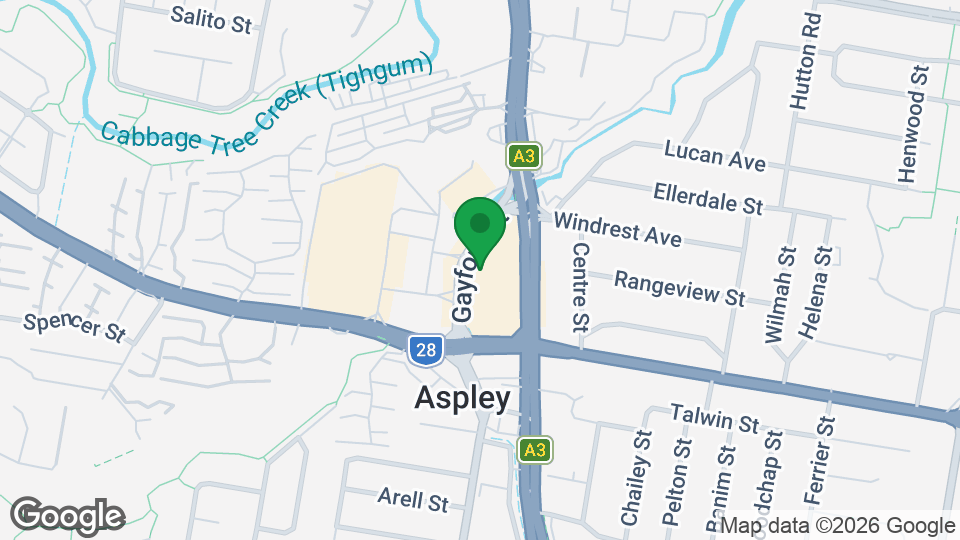 Map of Fitstop Aspley