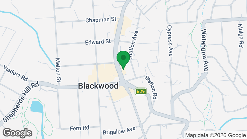 Map of Fitstop Blackwood