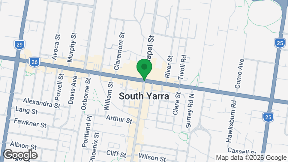 Map of Fitstop South Yarra