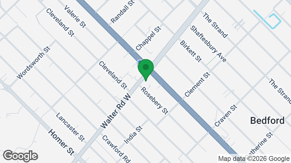 Map of Fitstop Bedford