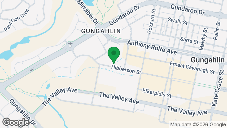 Map of Stepz Fitness Gungahlin