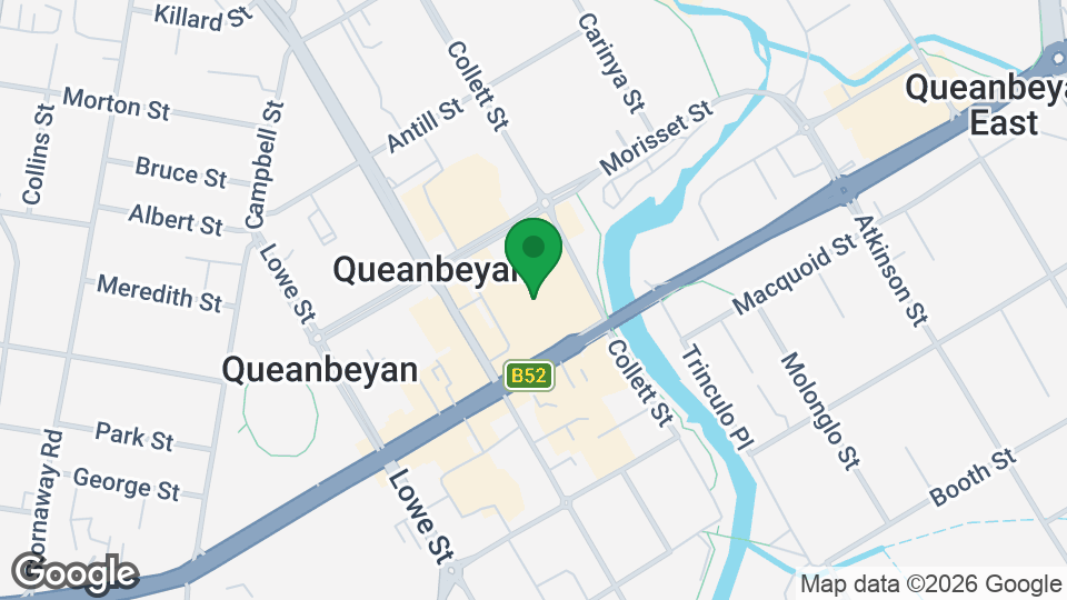 Map of Stepz Fitness queanbeyan