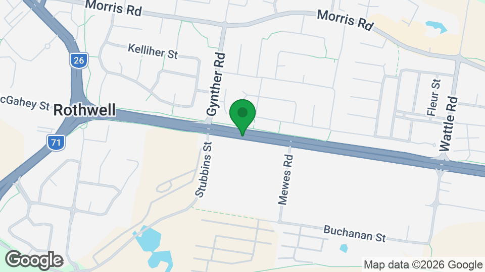 Map of Stepz Fitness Rothwell