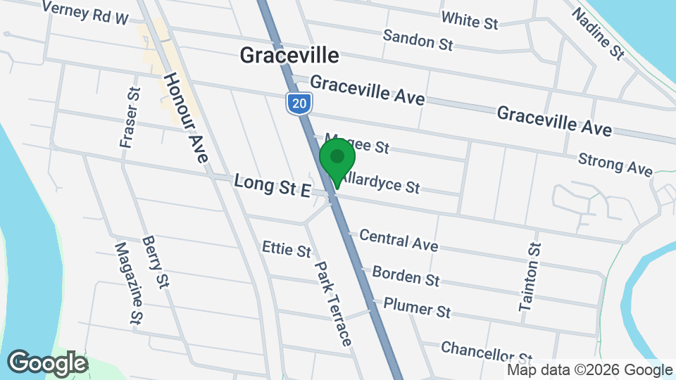 Map of UBX Graceville