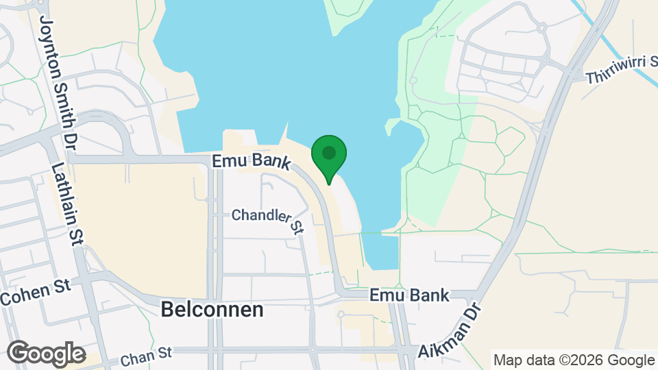 Map of UBX Belconnen