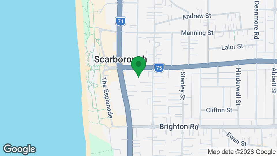 Map of UBX Scarborough
