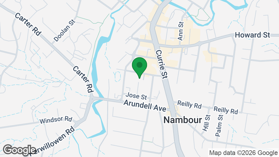 Map of UBX Nambour