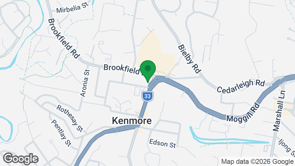 Map of UBX Kenmore