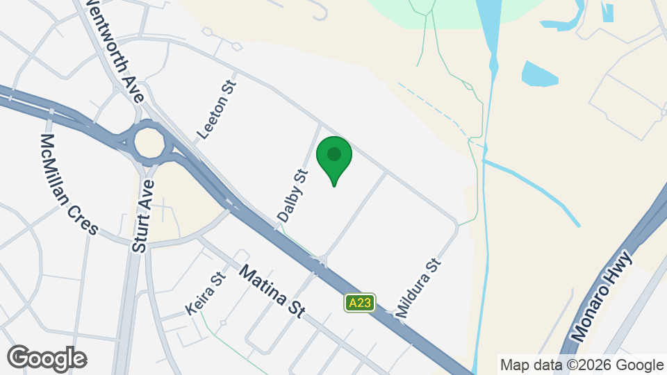 Map of UBX Fyshwick Markets