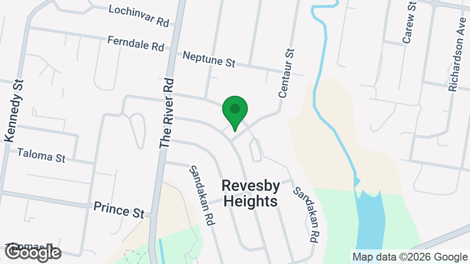 Map of Vision Personal Training Revesby Heights