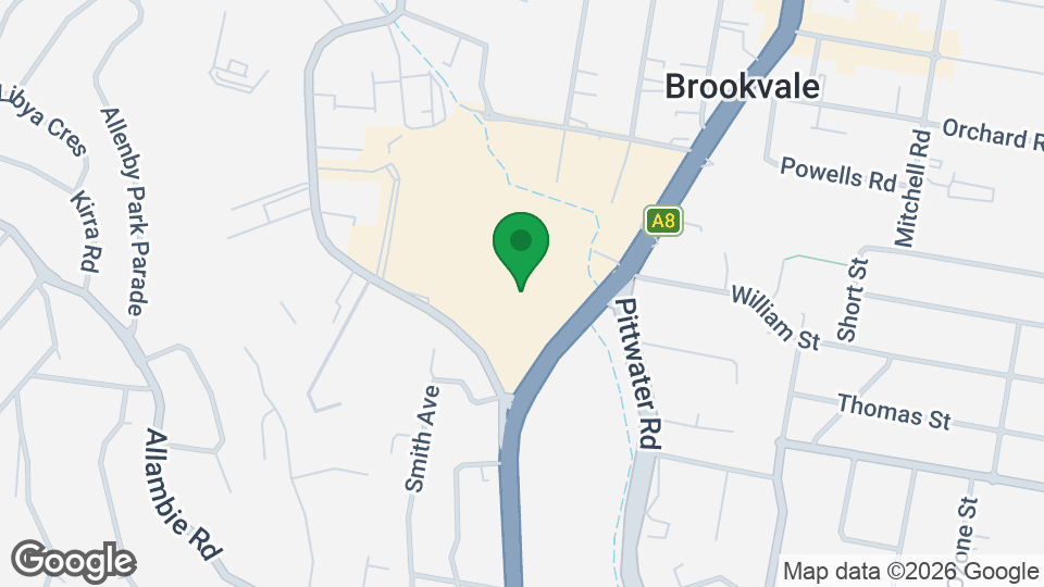 Map of Body Shape Warringah Mall