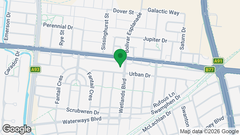 Map of Wyndham Waters Leisure Centre