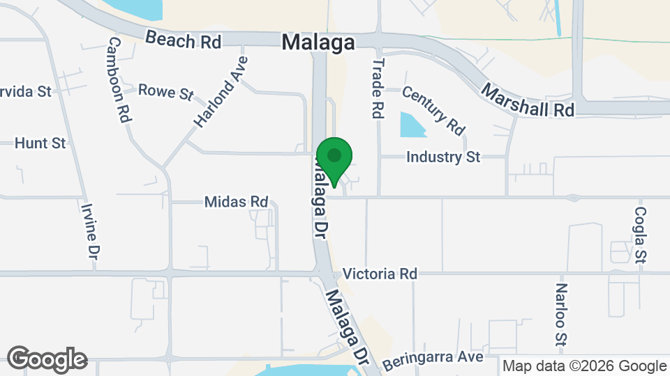 Map of Competitive Boxing & Fitness