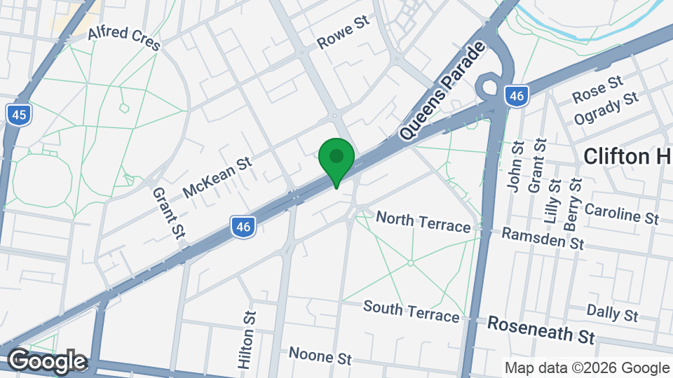 Map of Clifton Hill Yoga Studio