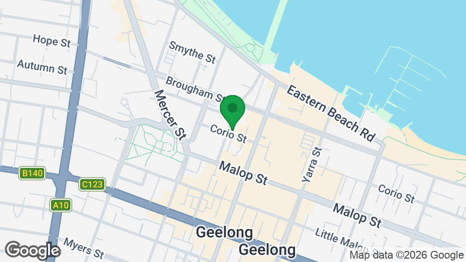Map of Beyond Bootcamp Geelong