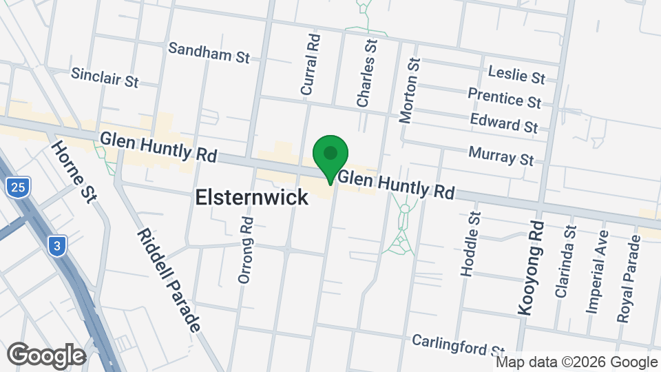 Map of STRONG Pilates Elsternwick