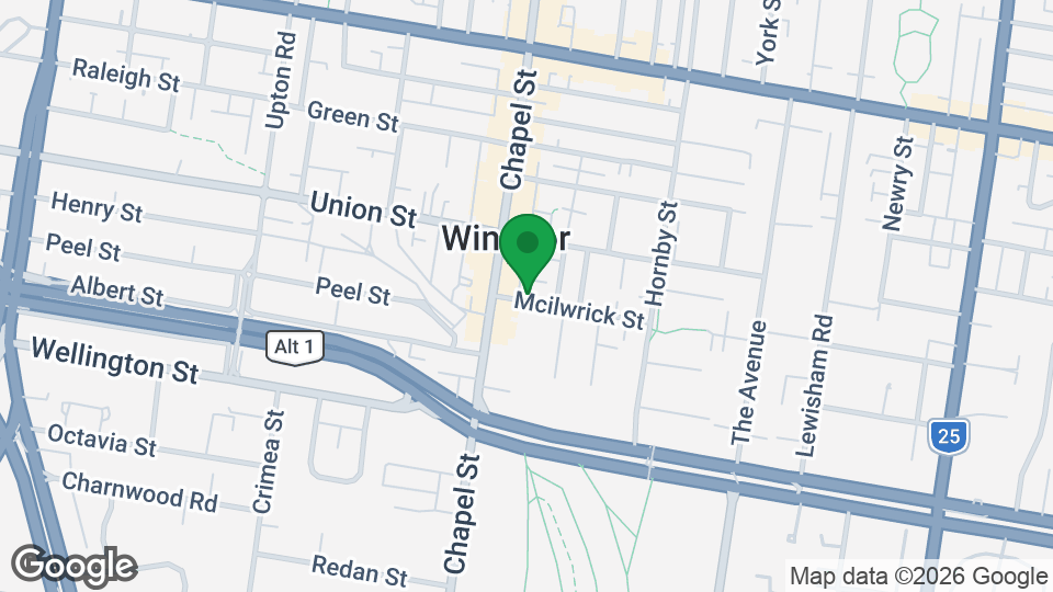 Map of Sonny's Gym