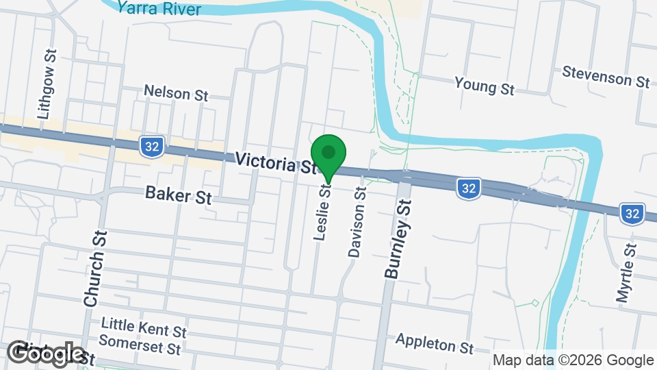 Map of The Richmond Gym