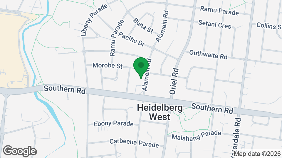 Map of Olympic Leisure Banyule