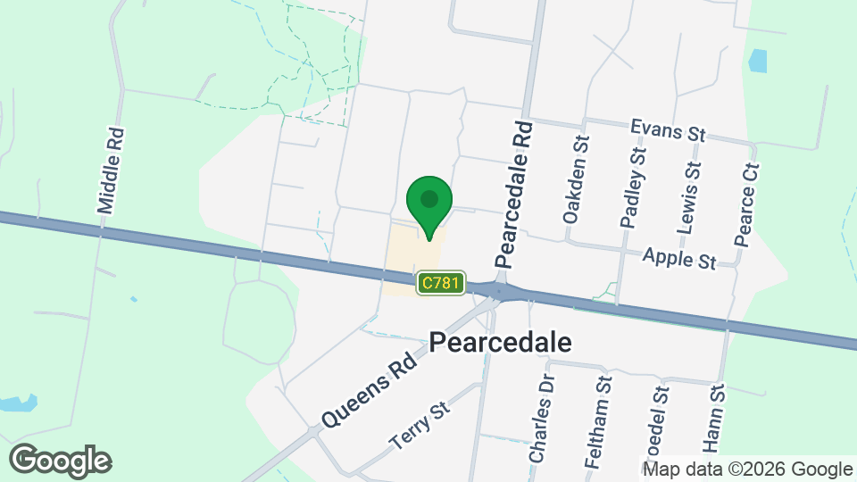 Map of Voltage Pearcedale