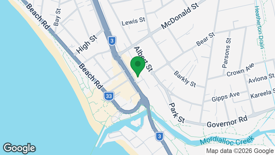 Map of Excite Health and Fitness