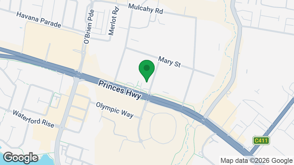 Map of Voyage Fitness Pakenham