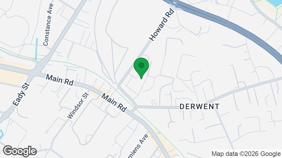 Map of Hustle Fitness and Thylacine Muay Thai