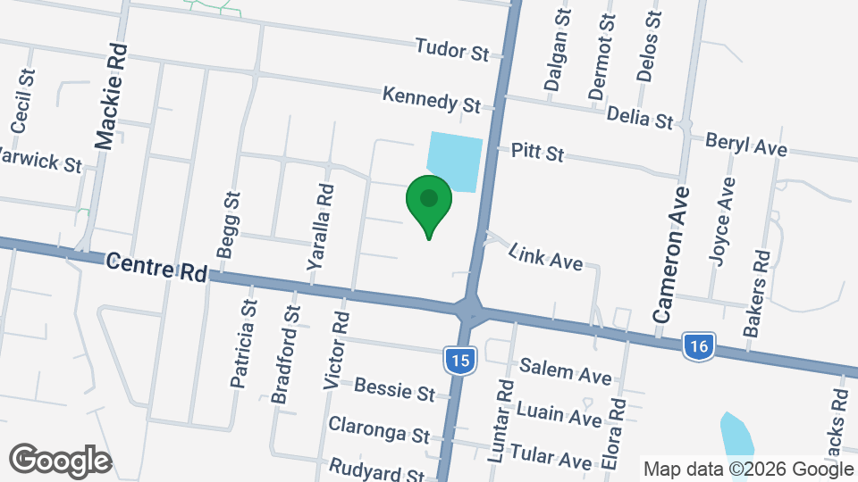 Map of Muscle City Gym