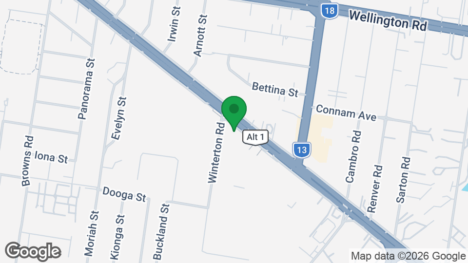Map of Rec Xpress 24/7 Fitness Clayton