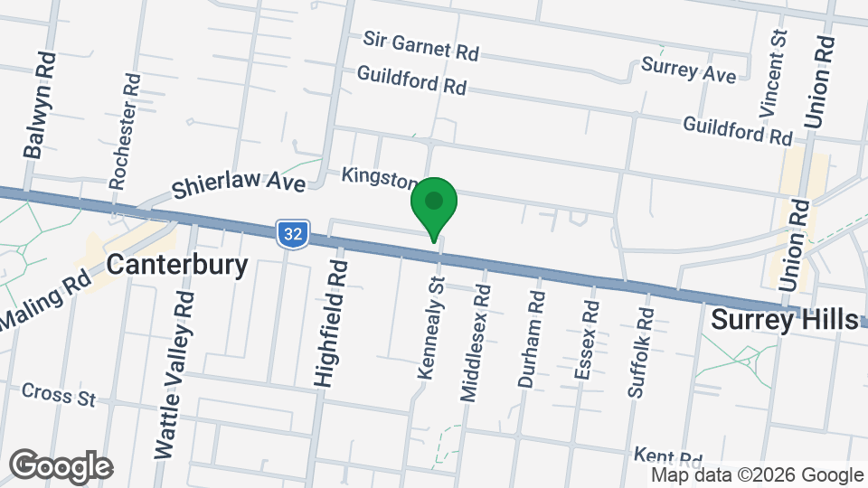 Map of Impact Personal Training