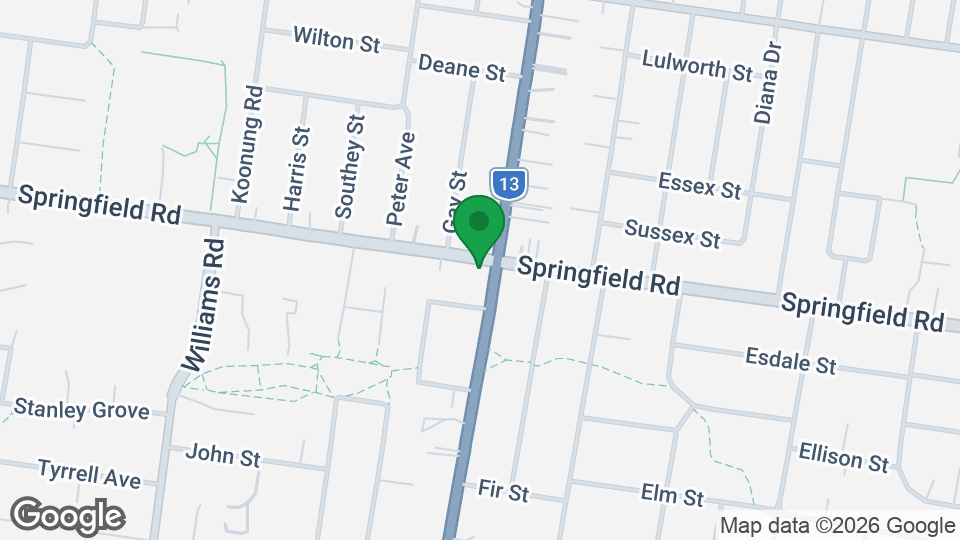 Map of Simone Hudson Personal Training