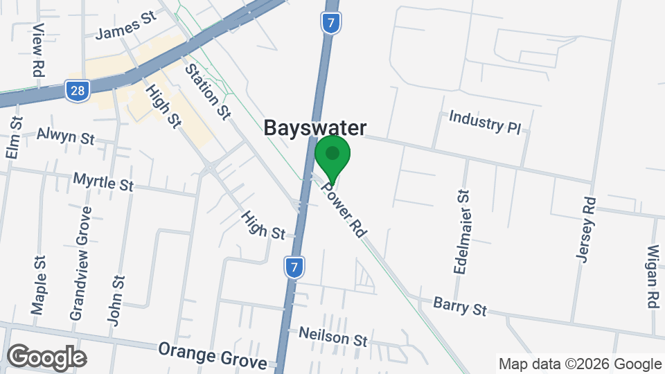 Map of NextGen Fitness Factory