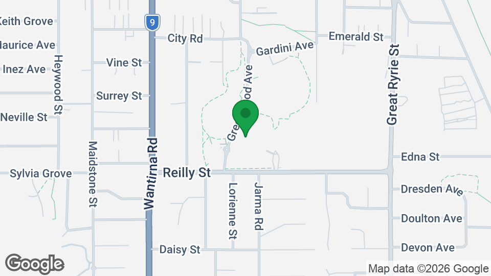 Map of Ringwood Aquatic Centre