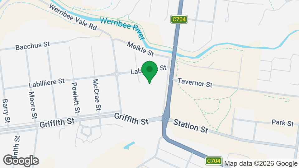 Map of Bacchus Marsh Leisure Centre