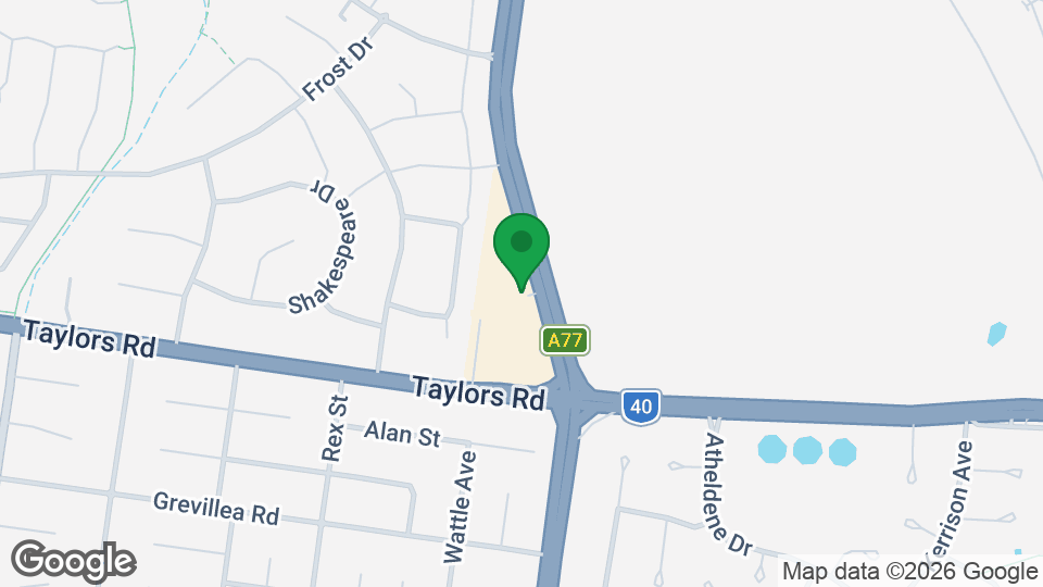 Map of Lionsden Boxing Academy Delahey