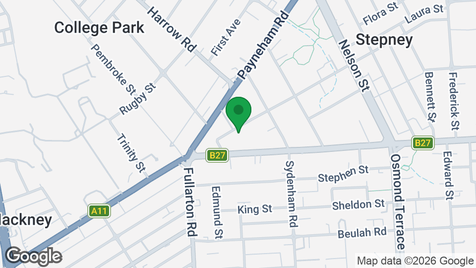 Map of Kick N' Box Fitness Studio