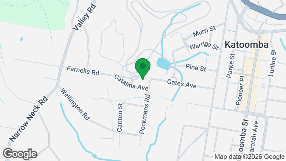 Map of Katoomba Sports and Aquatic Centre
